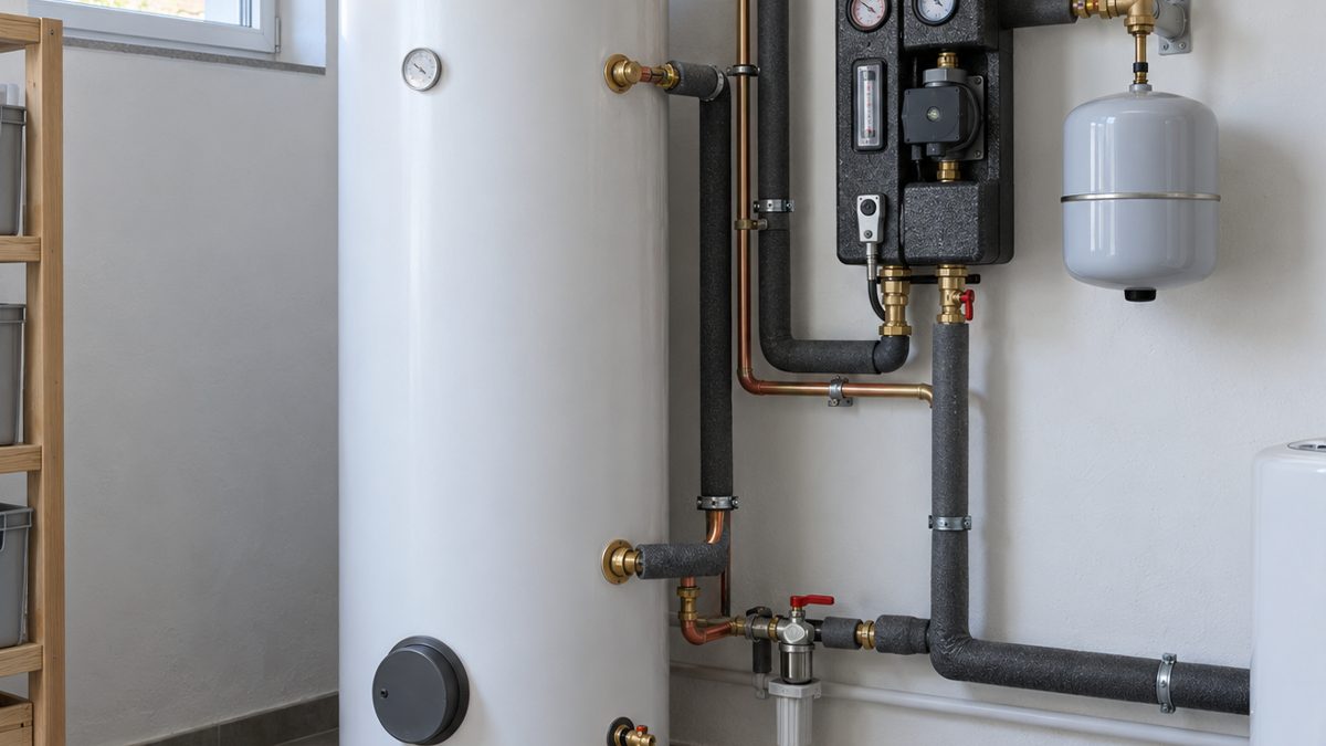 Installation chauffe-eau solaire